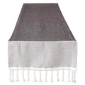 Dii Bordered Dobby Woven Table Runner 15 X 108 French Blue 1 Piece