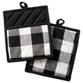 Dii Buffalo Check Kitchen Potholder Set Set Of 2