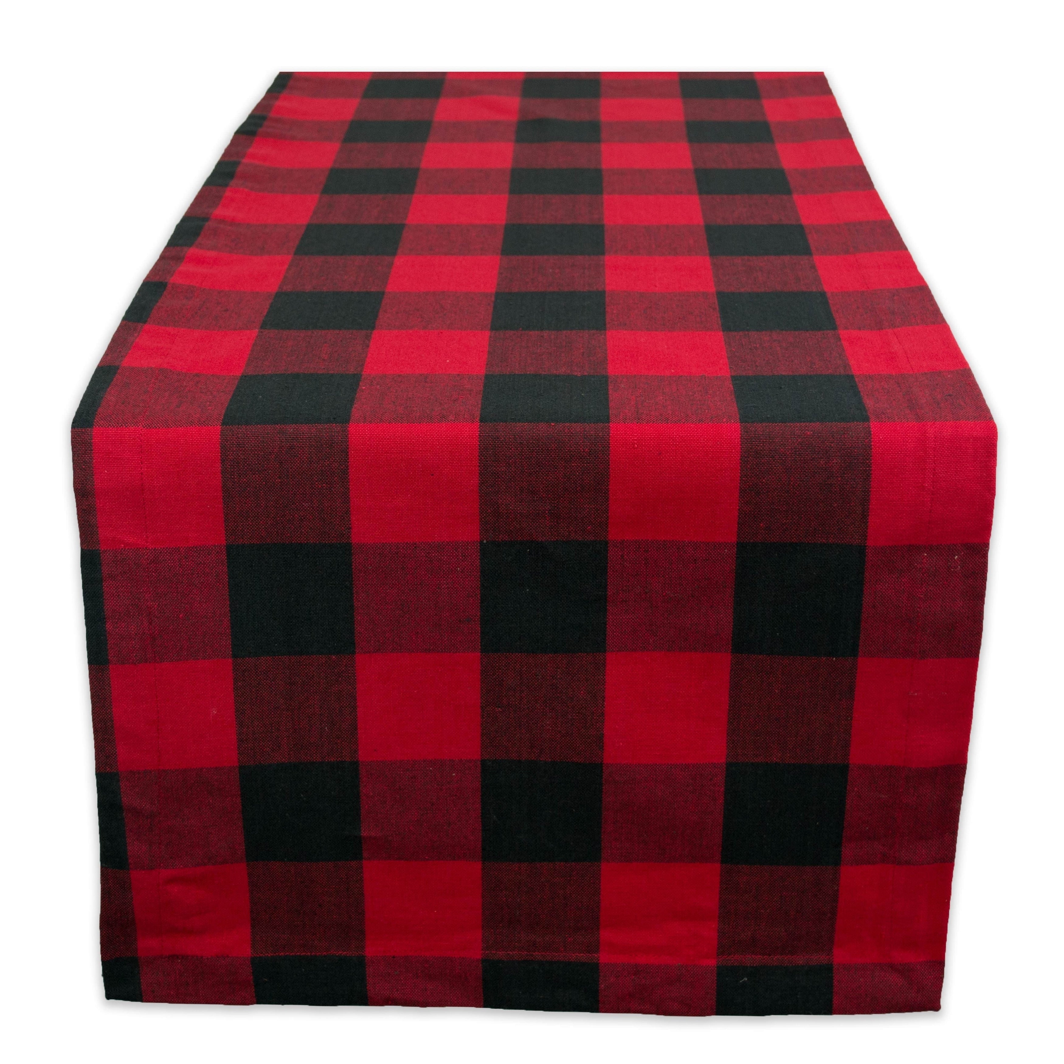 Dii Buffalo Check Table Runner