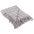 Dii Checked Plaid Decorative Throw Full