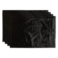 Dii Cream Velvet Placemat Set Of 4