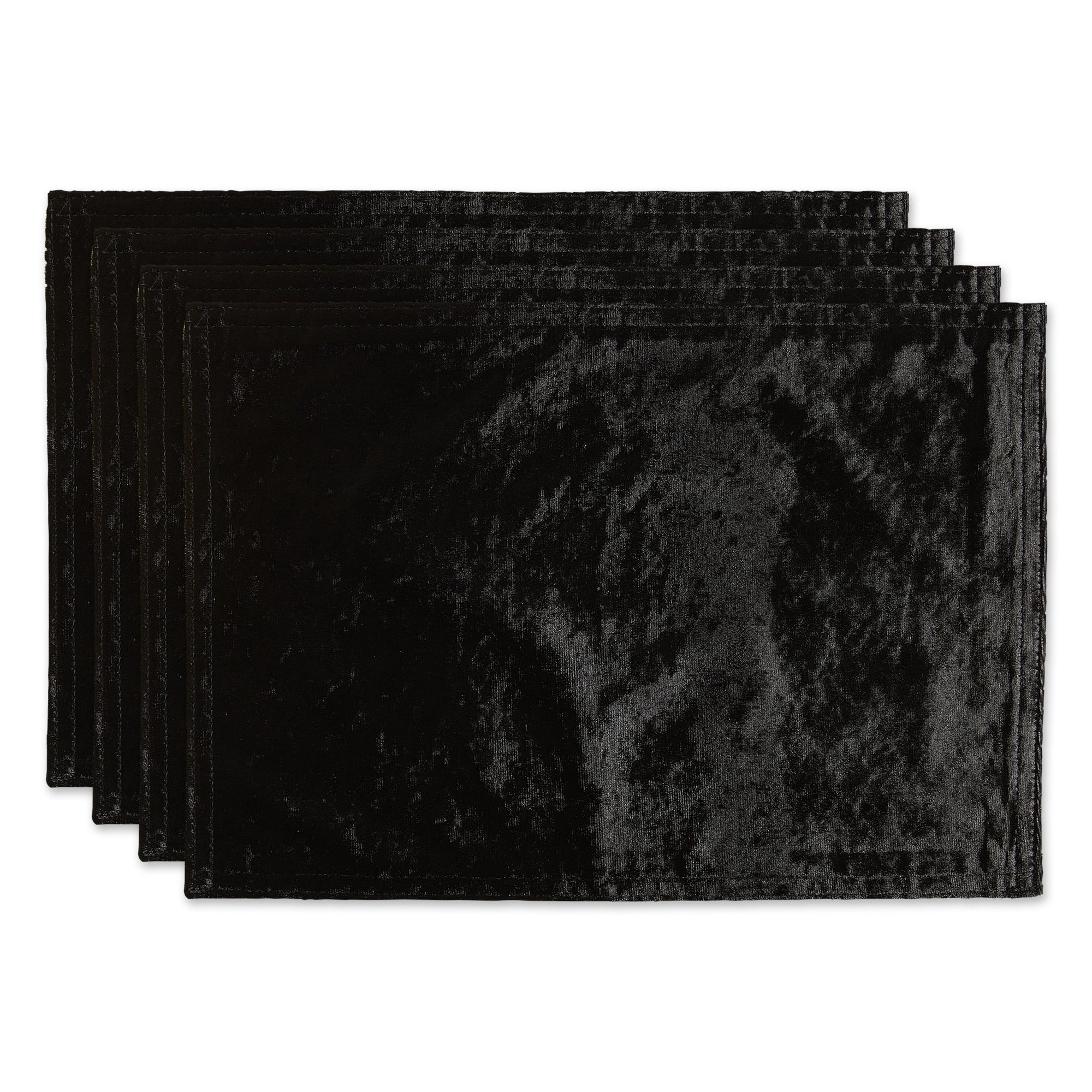 Dii Cream Velvet Placemat Set Of 4