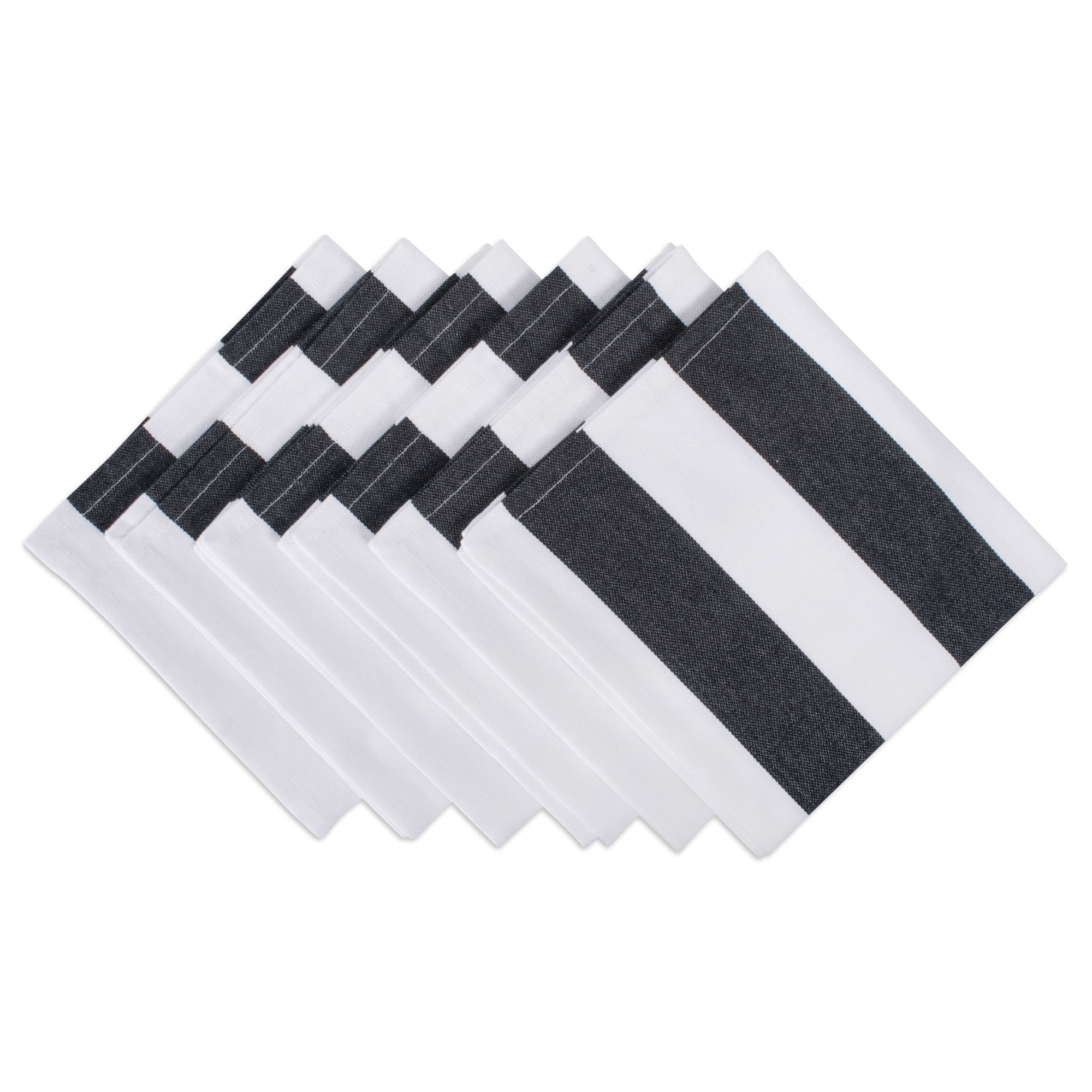 Dii Dobby Stripe Napkin Set Of 6