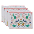 Dii Easter Folk Garden Kitchen Textiles 13X19 Easter Folk Garden 6 Pieces