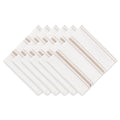 Dii French Blue Zig Dobby Stripe Napkin Set Of 6