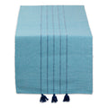 Dii Grass Green Stripes Table Runner