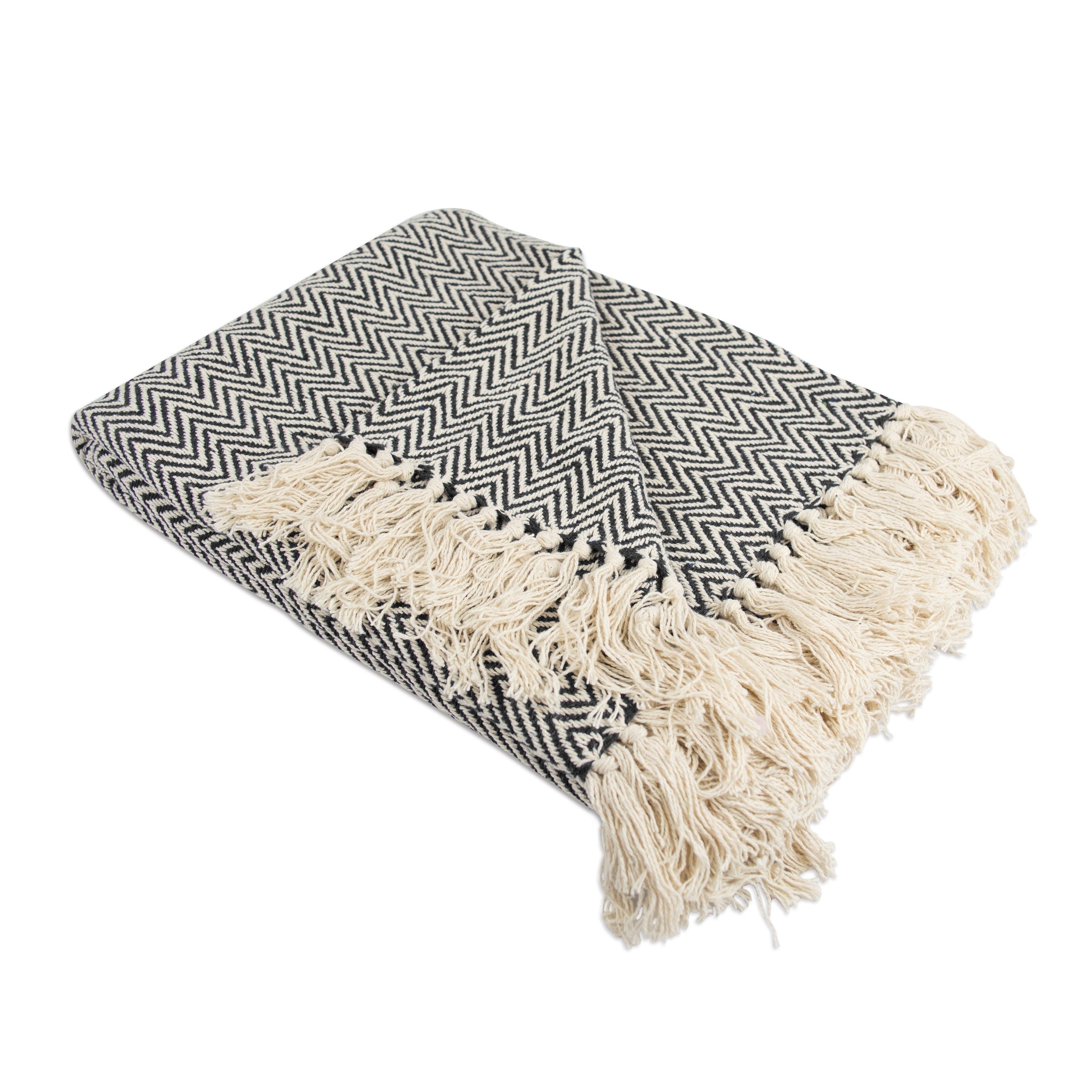 Dii Handloom Chevron Decorative Throw Full