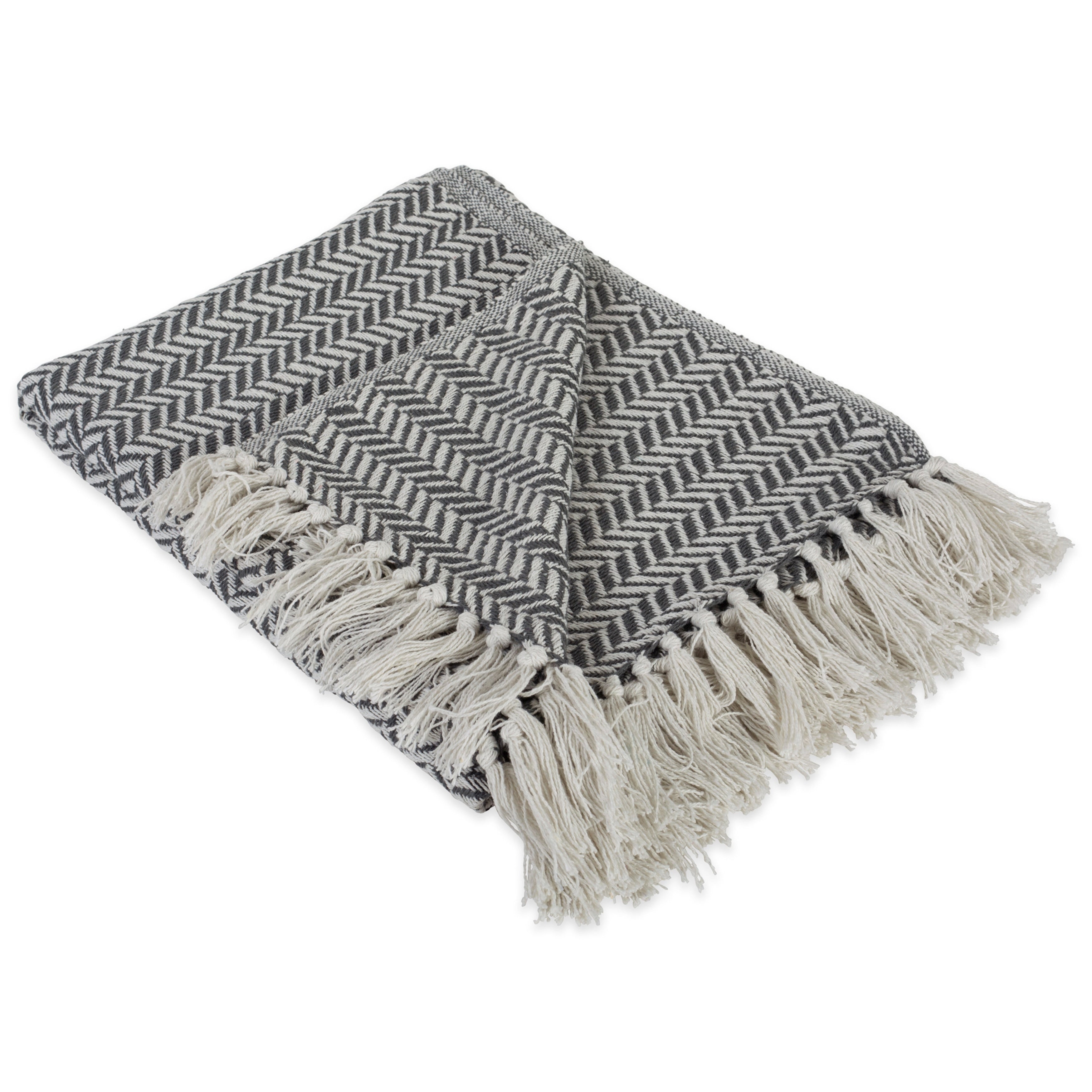 Dii Herringbone Chevron Decorative Throw Full