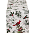 Dii Holiday Botanical Printed Table Runner 108