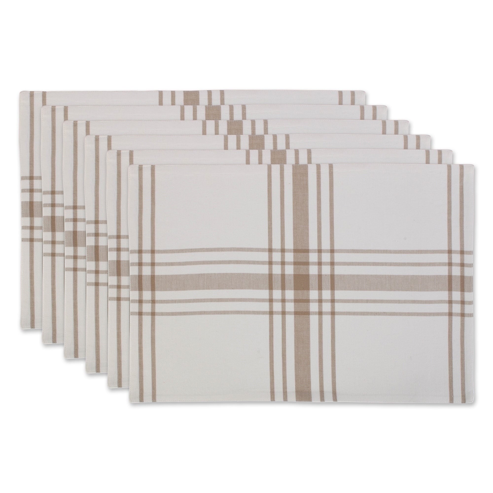Dii Home Sweet Farmhouse Kitchen Textiles 13X19 Stone 6 Pieces