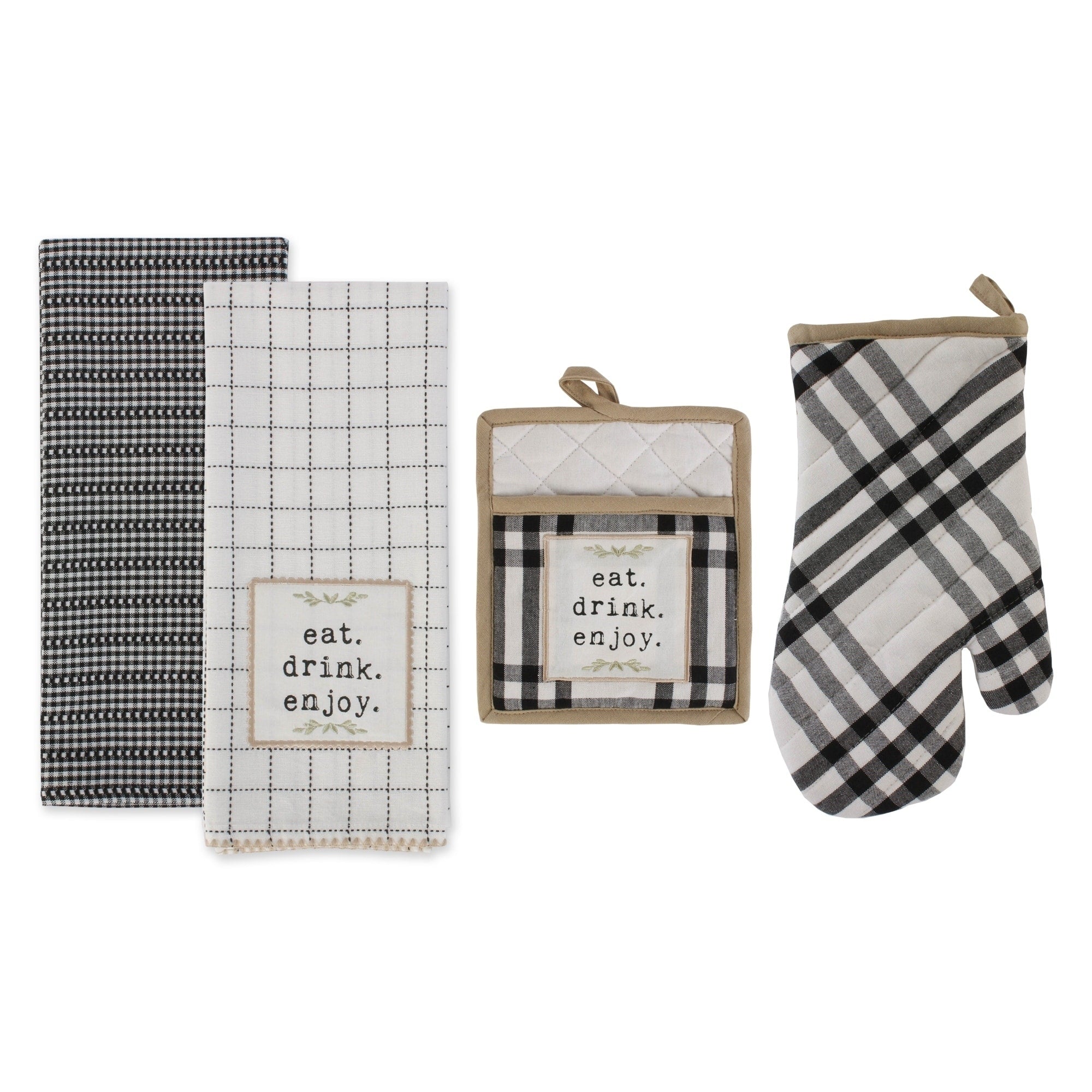 Dii Home Sweet Farmhouse Kitchen Textiles Home Sweet Farmhouse 4 Pieces