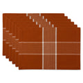 Dii Honey Gold Check Placemat Set Of 6