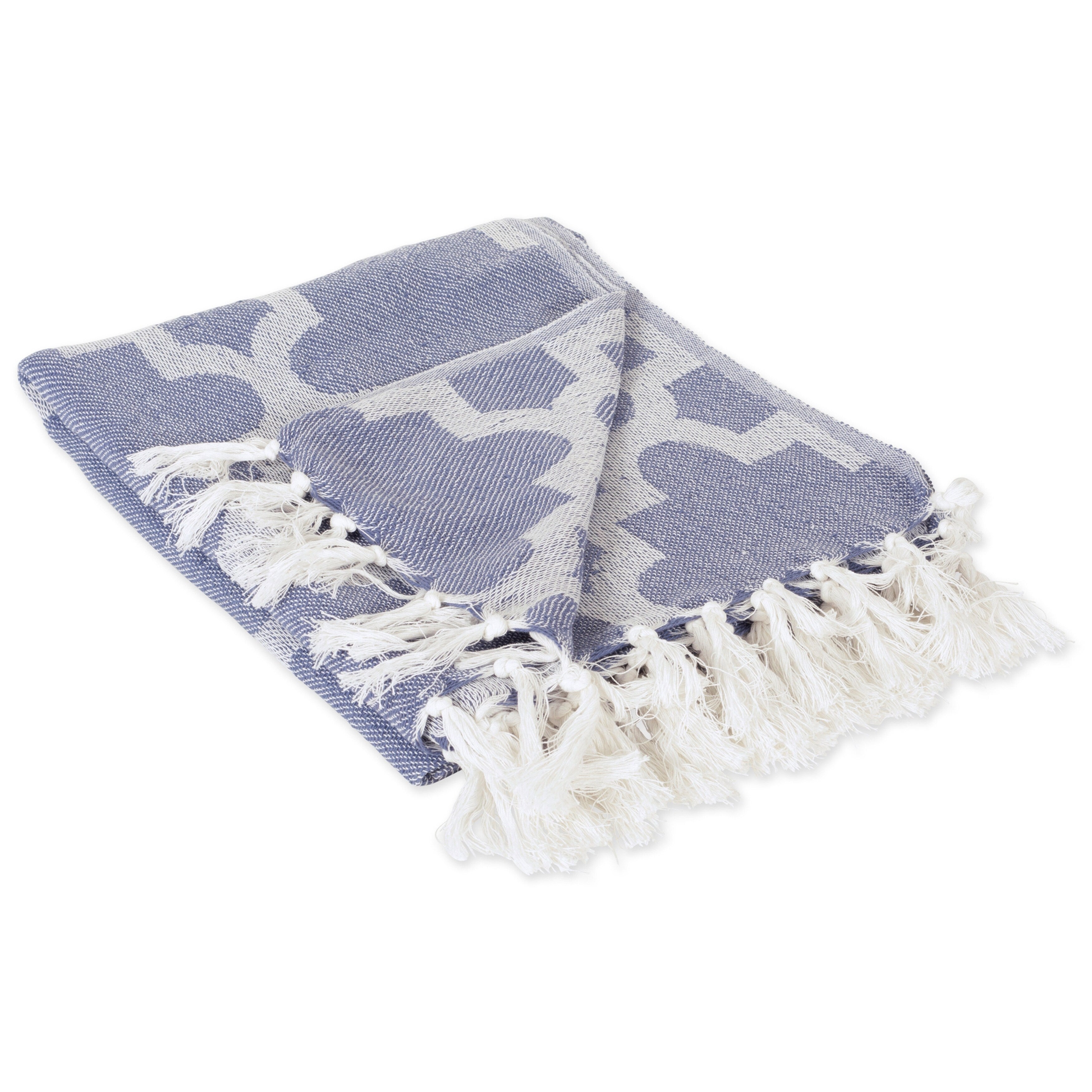 Dii Lattice Decorative Throw Full