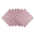 Dii Nautical Blue Lattice Napkin Set Of 6