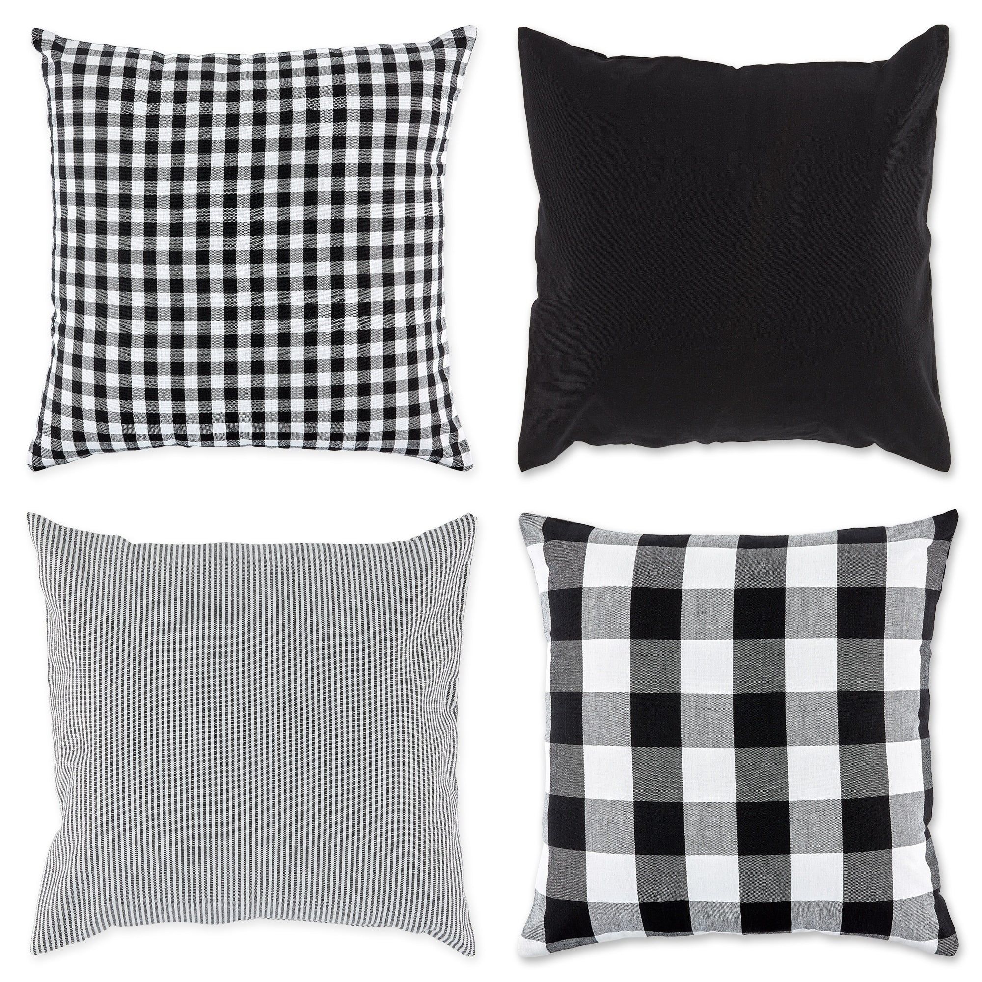 Porch Den Crestline Gingham Pillow Covers