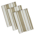 Dii Parsley Stripe Gourmet Dishtowel Set Of 3