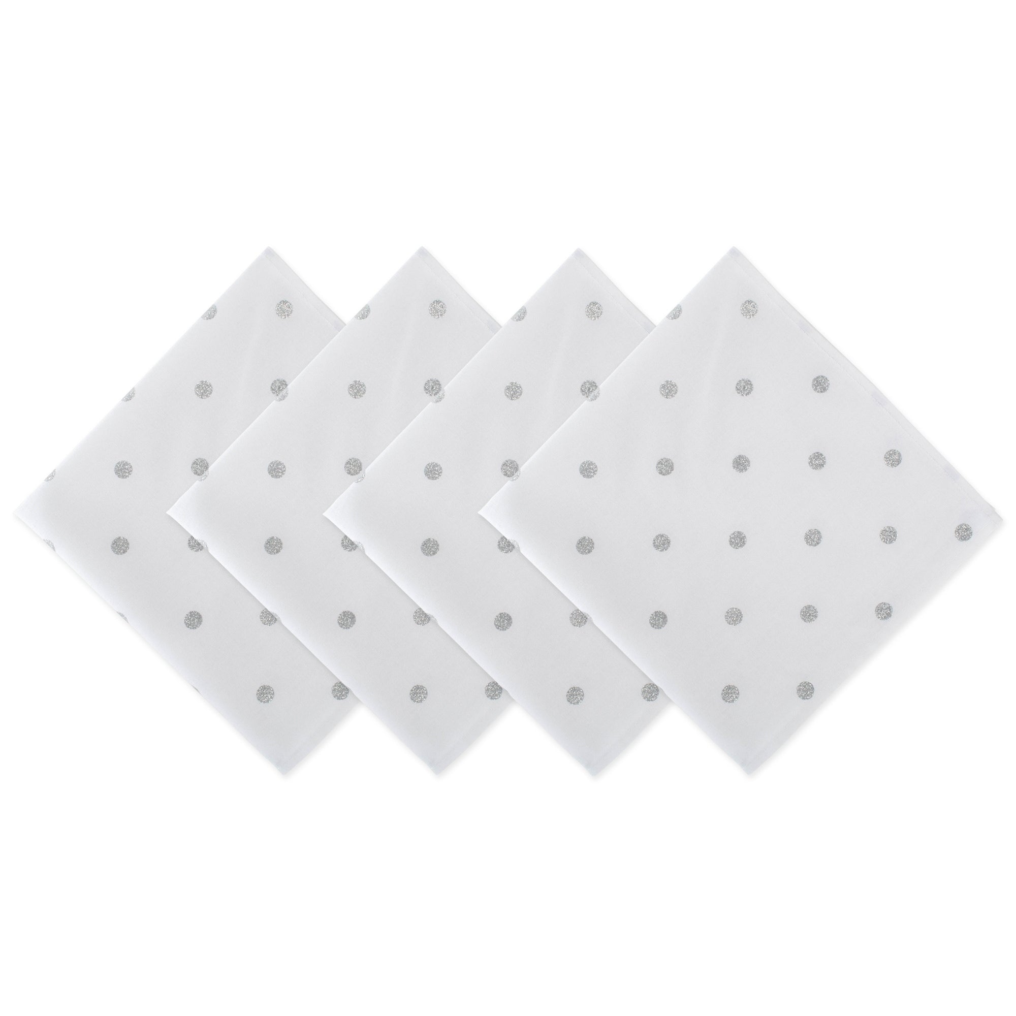 Dii Polka Dot Napkin Set Of 4 Navy White