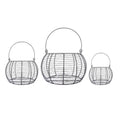 Dii Round Nested Chicken Wire Basket Set Of 3