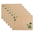 Dii Shamrock Jute Placemat Set Of 6