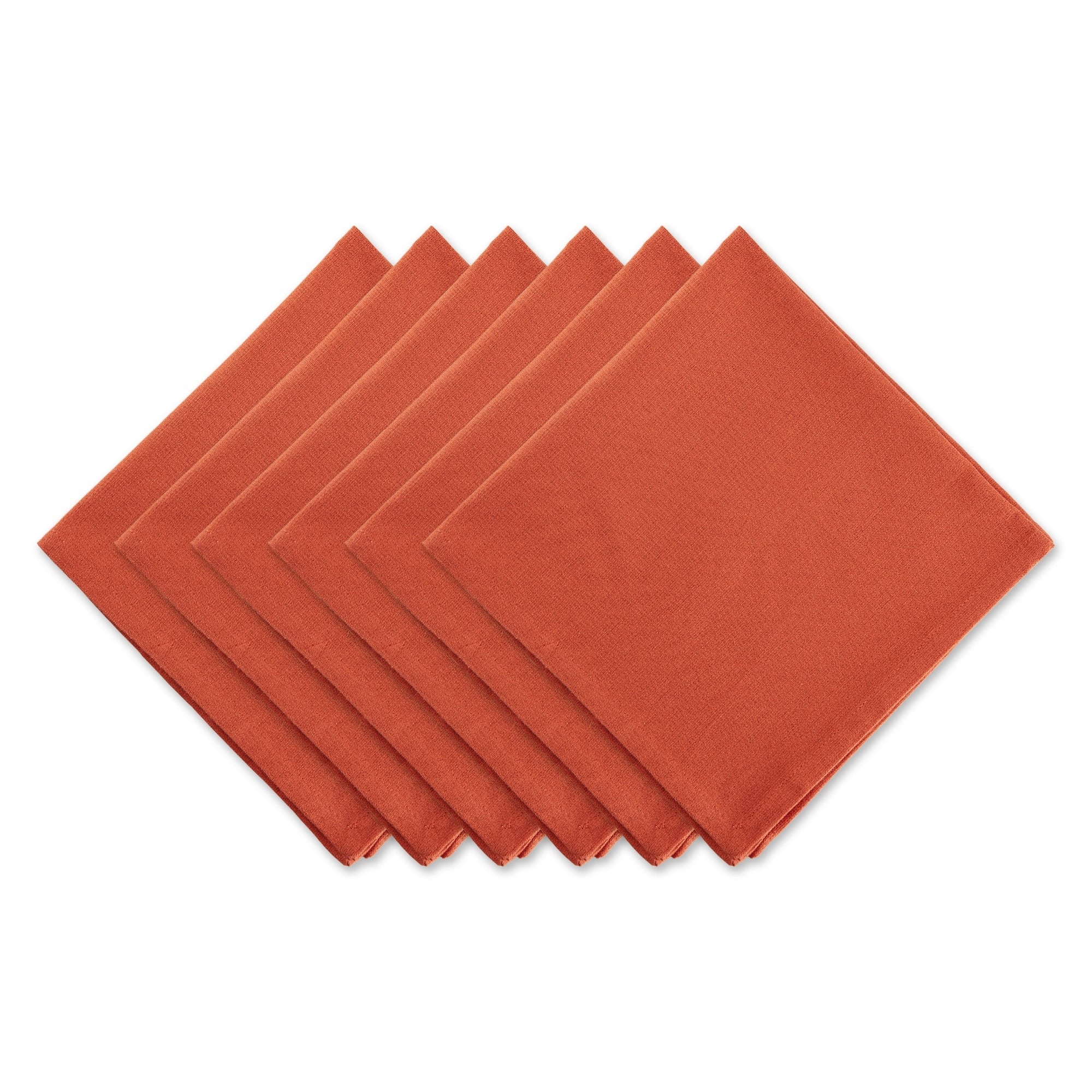 Dii Solid Yellow Mello Napkin Set Of 6