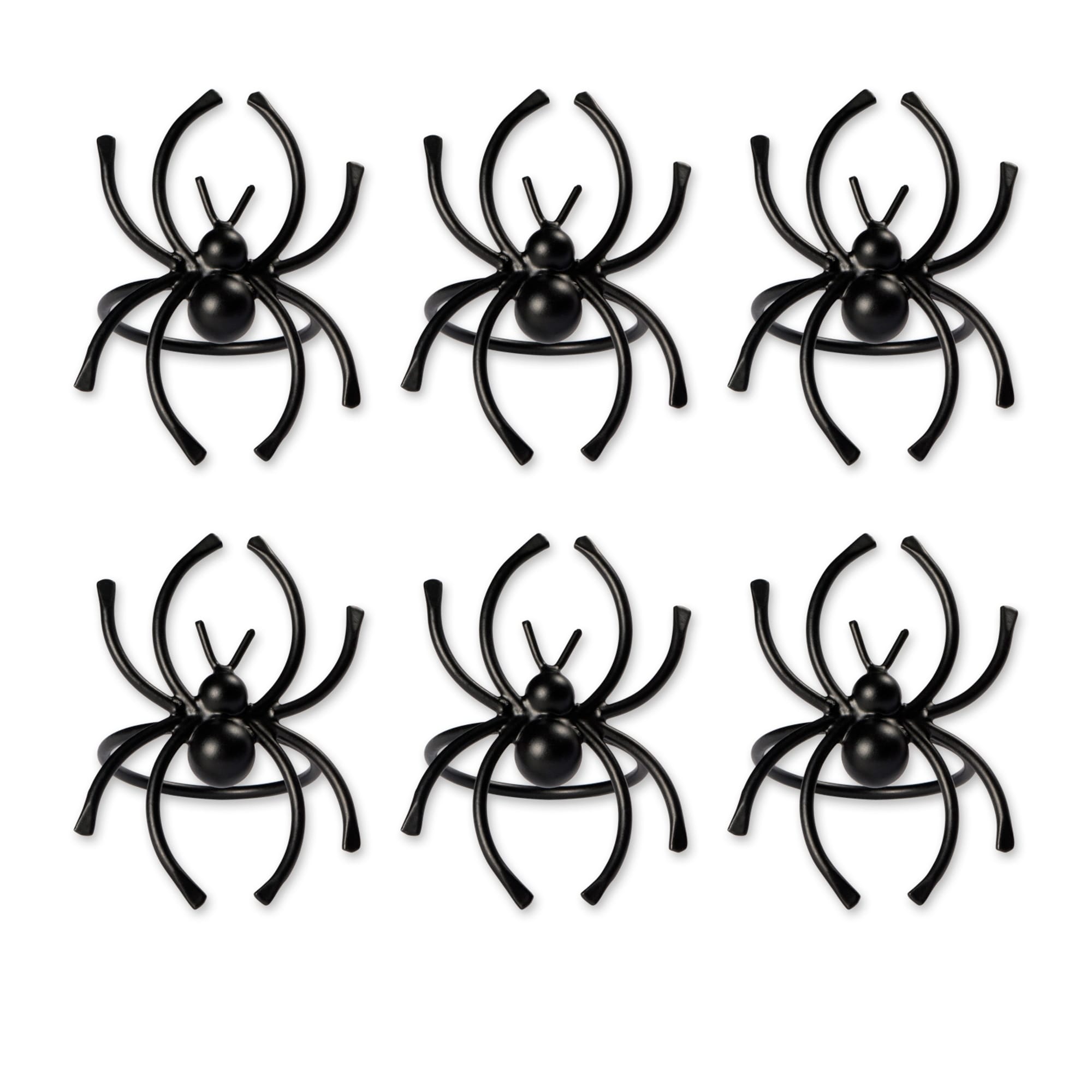 Dii Spider Napkin Ring Set Of 6