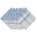 Dii Summer Day Plaid Napkins Set 6