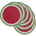 Dii Summer Day Watermelon Placemats Set 6
