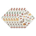 Dii Thankful Autum Fall Leaves Napkin Set 6 Piece