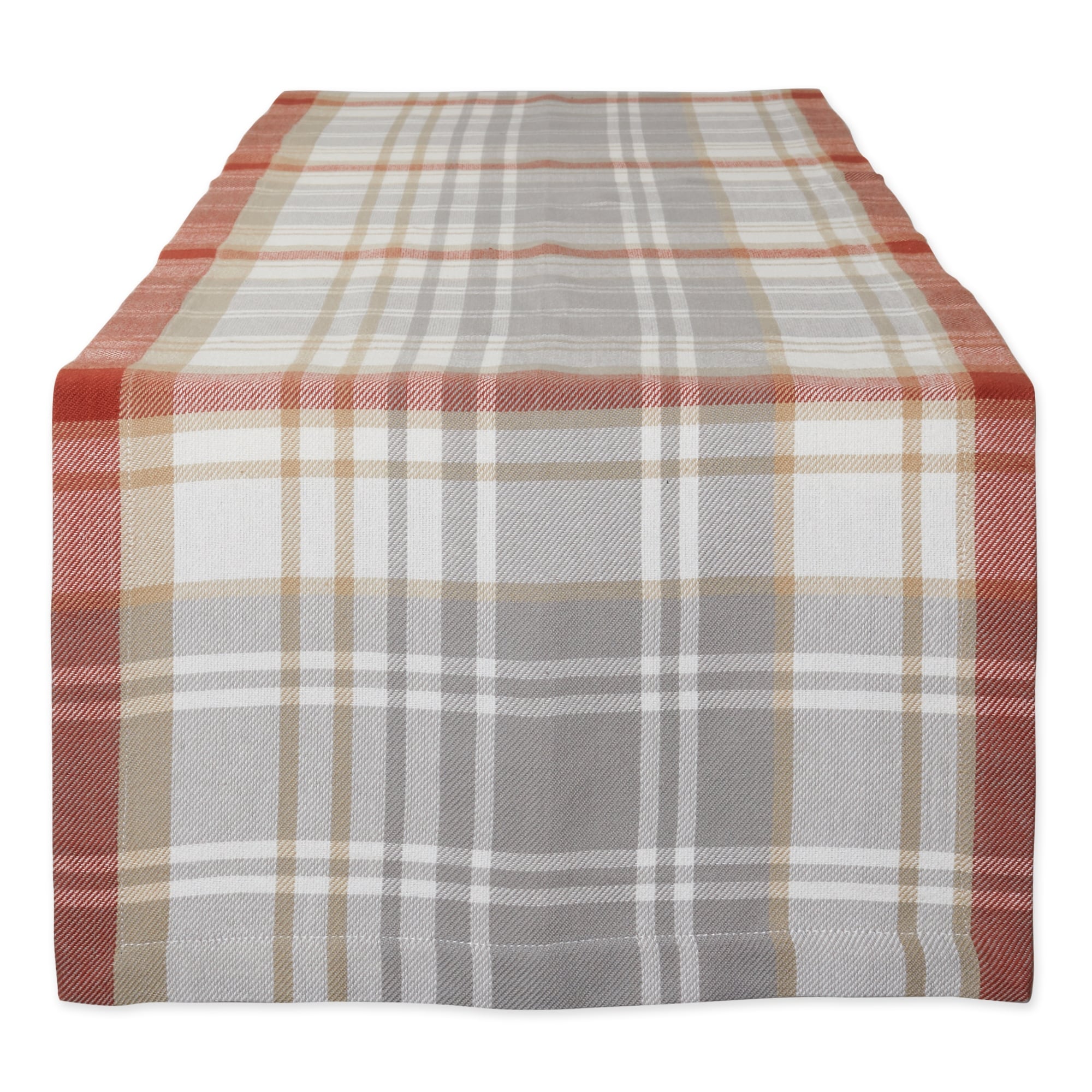 Dii Thanksgiving Cozy Picnic Plaid Table Runner