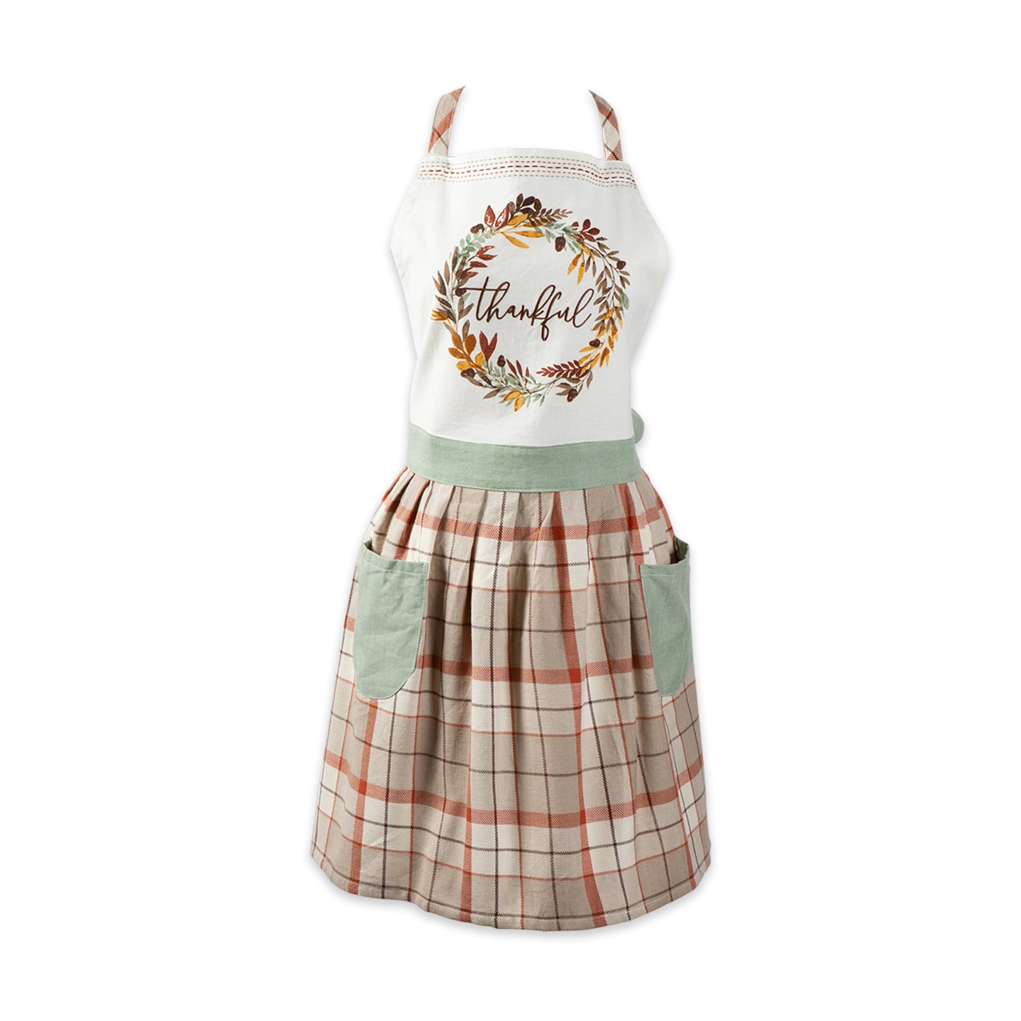 Dii Thanksgiving Thankful Autum Fall Leaves Apron