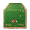 Dii Touchdown Print Jute Table Runner 14X74