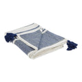 Porch Den Crestridge Woven Cotton Throw