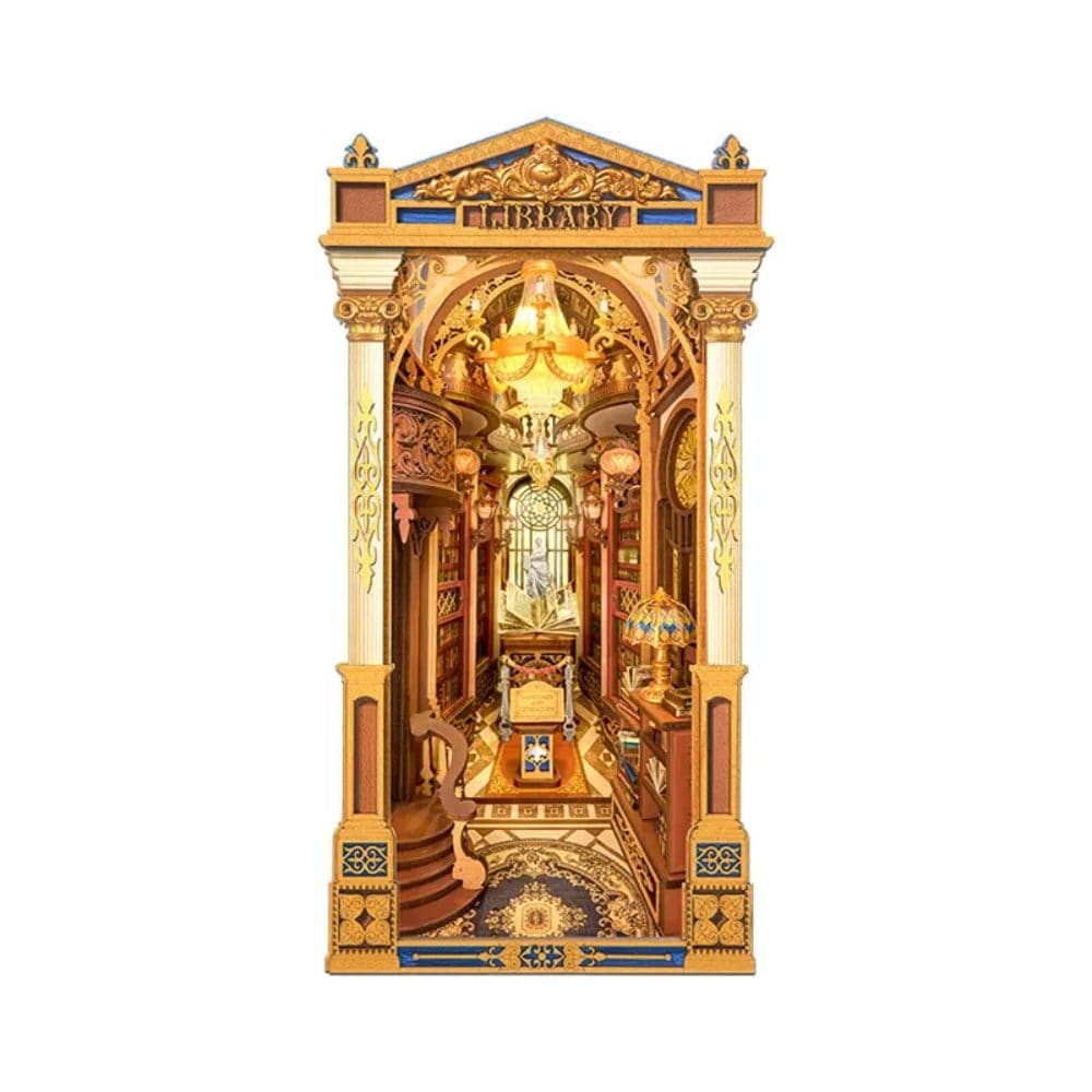 Diy 3D Book Nook Kit Library Of Wonders 258 Pieces