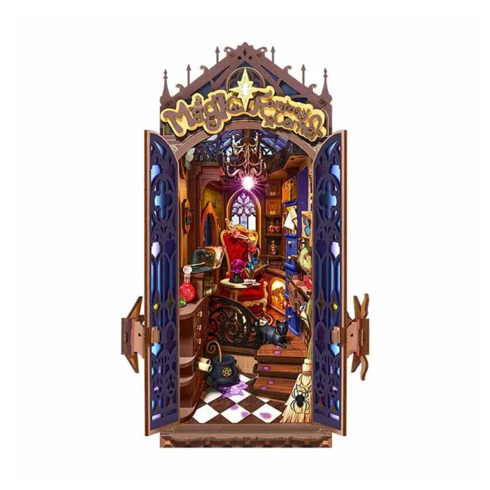 Diy 3D Book Nook Kit Magic Fantasy Corner 185 Pieces