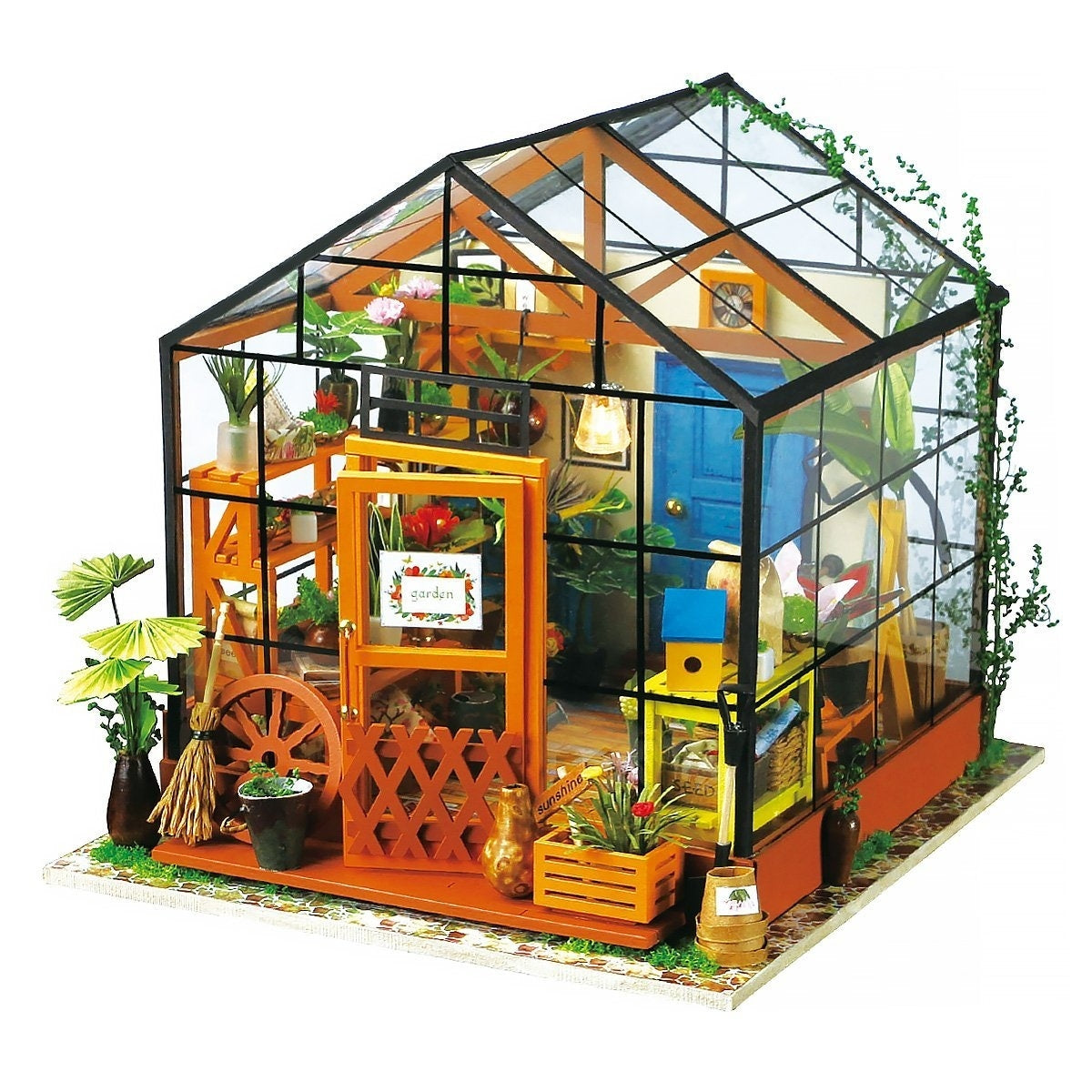 Diy 3D House Puzzle Cathys Flower House 231 Pcs