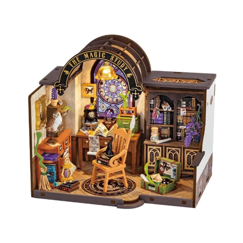Diy 3D House Puzzle Magic Study 267 Pieces