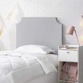 Diy Headboard College Bedding Headboard Light Gray