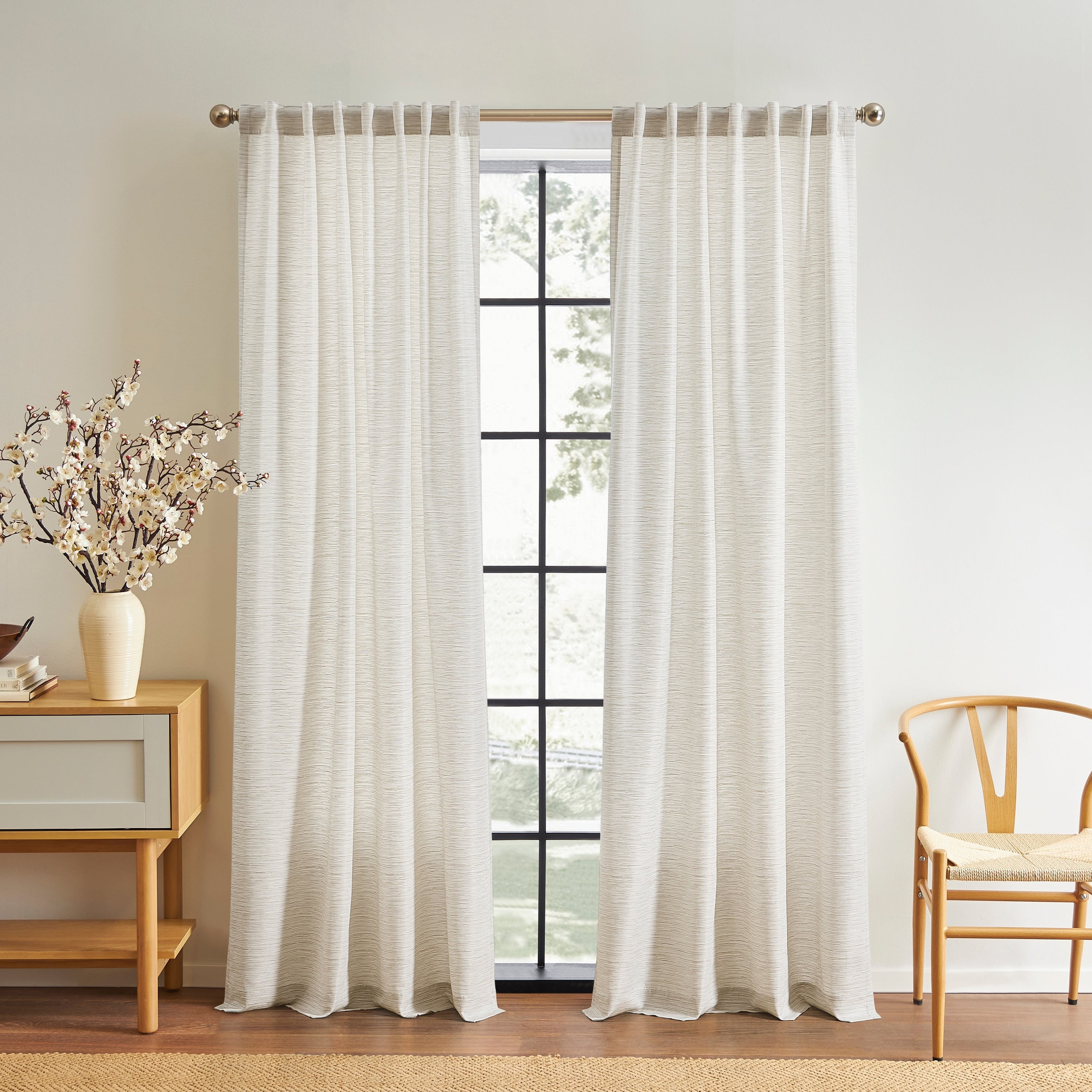 Dkny Khalipa Backtab Curtain Panel Pair