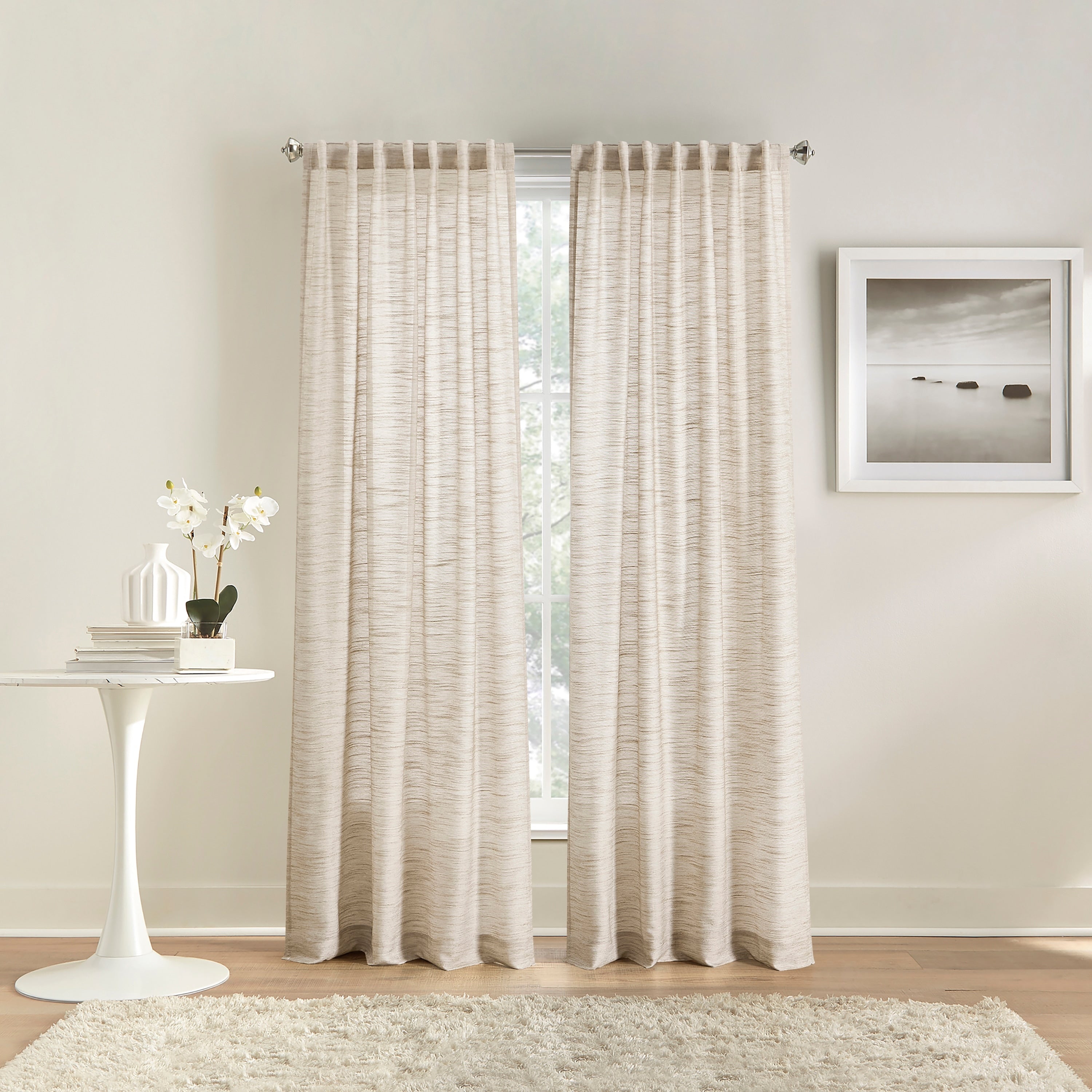 Dkny Liana Backtab Curtain Panel Pair