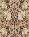Pimpernel Wallpaper by Morris & Co. Swatch, Wine