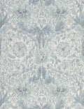 Pure Honeysuckle & Tulip Wallpaper by Morris & Co. Swatch, Cloud Grey