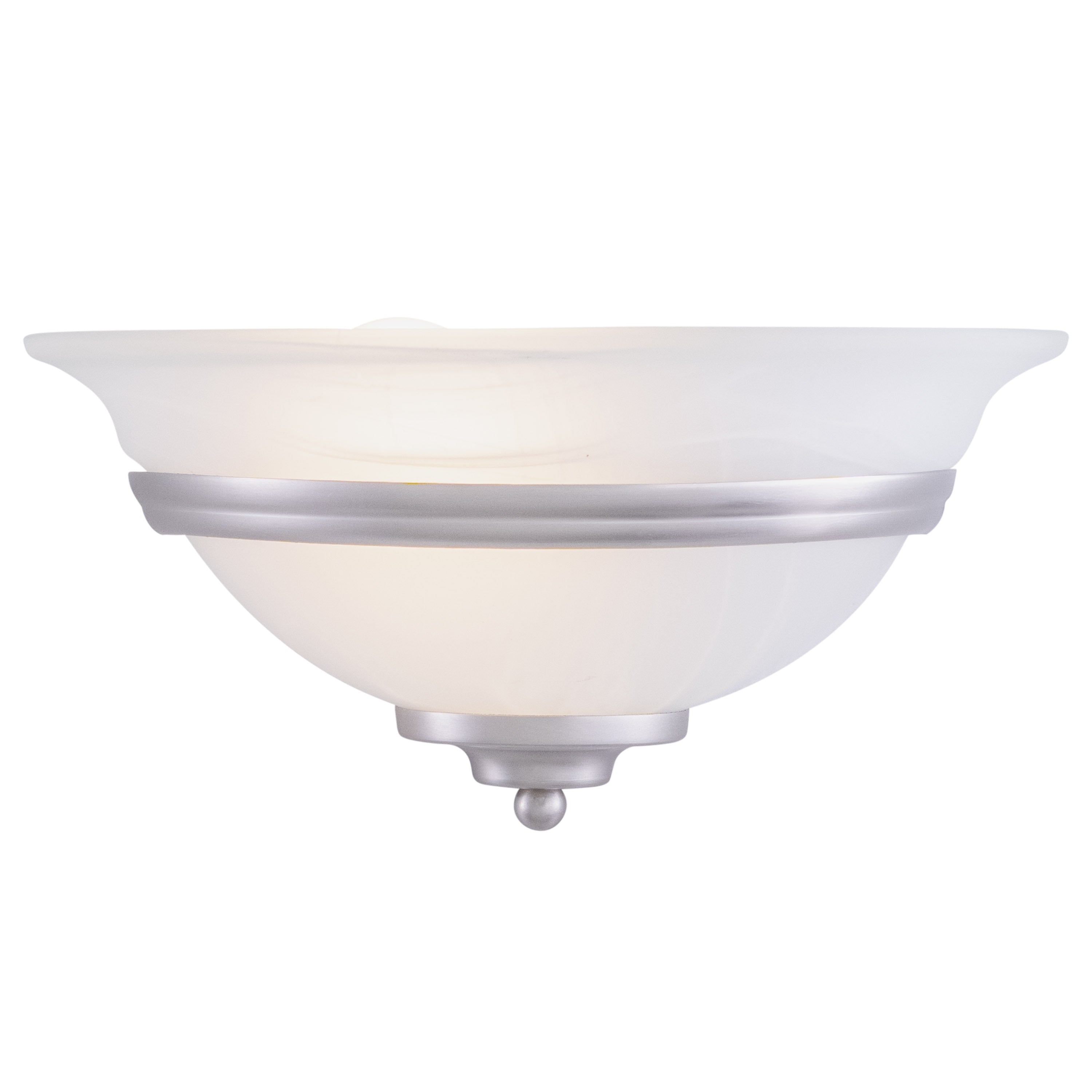 Vaxcel Da Vinci 12 Wall Sconce Brushed Nickel