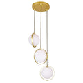 Da Vinci 3 Light Multi Light Pendant With Brass Finish N A