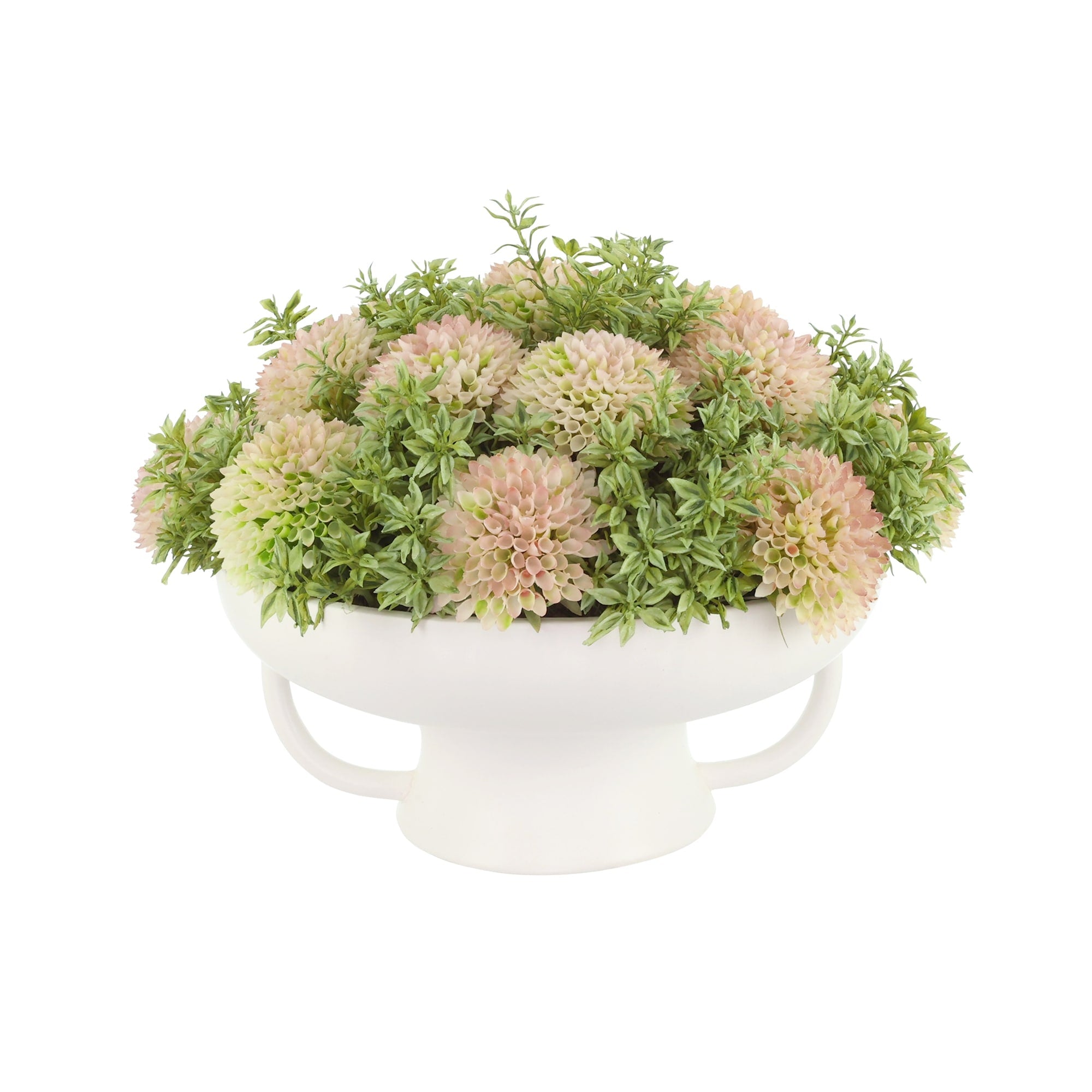 Dahlia Arrangement In Ceramic Pot 15