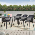 Dahlia Outdoor Modern Dining Chair Set Of 4 By Christopher Knight Home 22.50 W X 21.50 D X 33.00 H