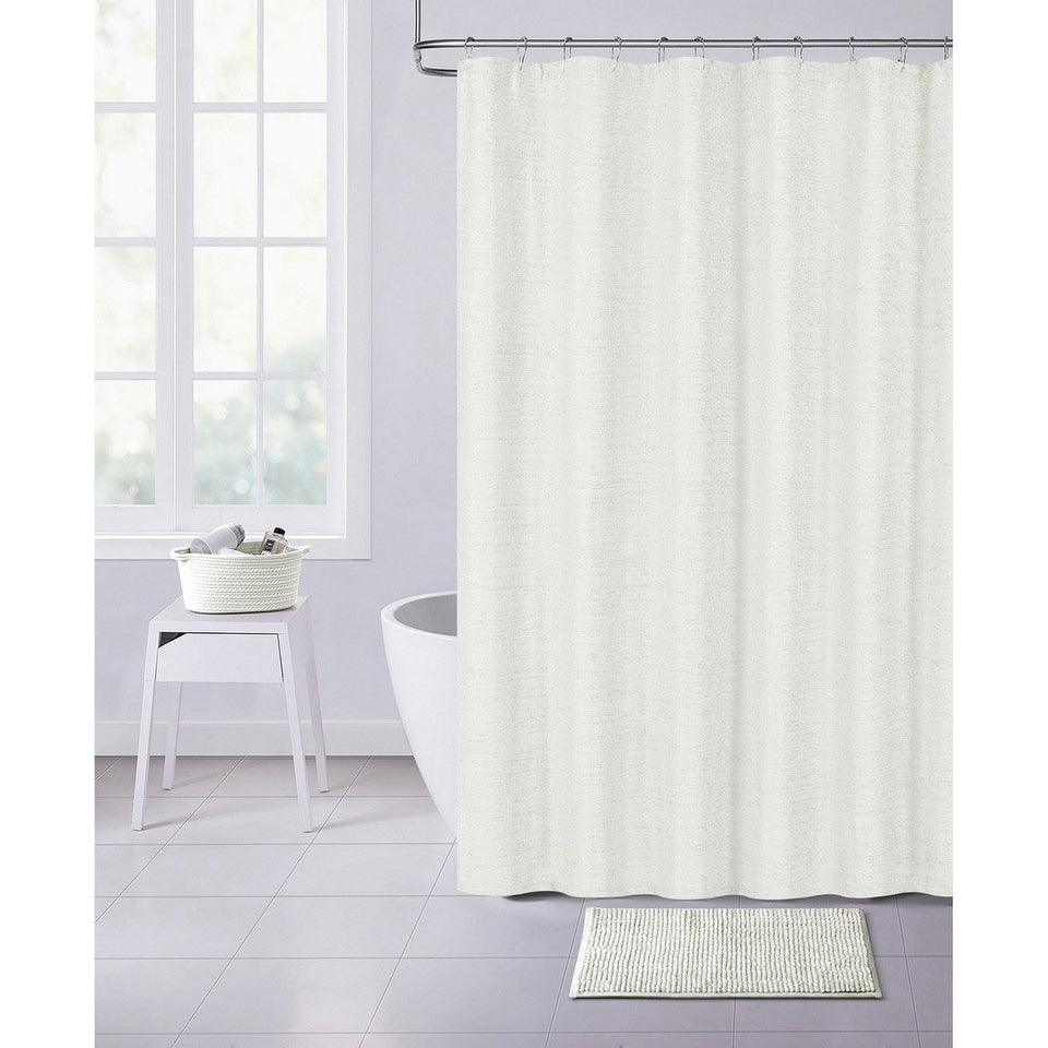 Dainty Home Paris Chenille 70 X 72 Shower Curtain
