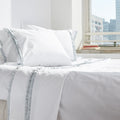 Dainty Seaglass Ruffled Pillowcase Set