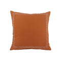 Dainty And Delicate Embroidered Border Throw Pillow