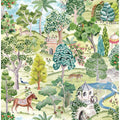 Daisy Bennett Designs Mystical Garden Premium Matte Non Woven Peel And Stick Wallpaper 20.5 In. W X 18 Ft. L