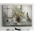 Daisy Still Life Premium Gallery Wrapped Canvas